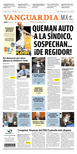 `Congelan` finanzas del PRD Coahuila ante disputa