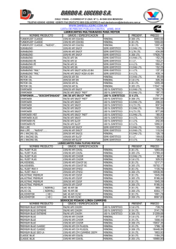 valvoline - dardo a. lucero sa