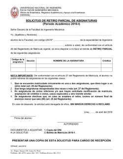 solicitud de retiro - oeraae-fim