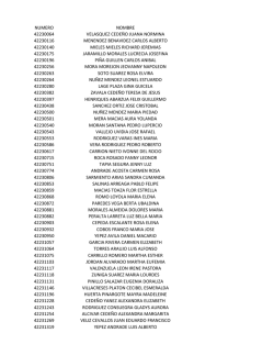 numero nombre 42230064 velasquez cede&ntilde;o juana normina