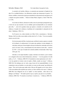 Salvador, Maruja y Sofi.