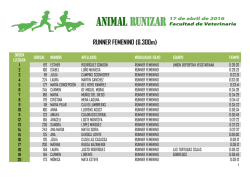 RUNNER FEMENINO - AnimalRunizar