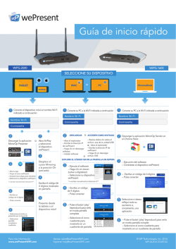 Gu&iacute;a de inicio r&aacute;pido