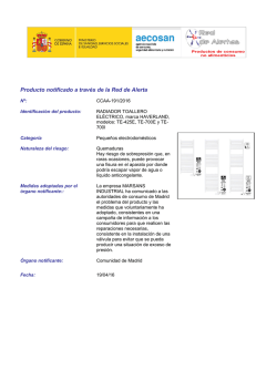 te-425e, te-700e y te-700i