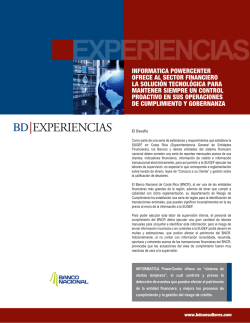 INFORMATICA PowerCenter Atipicidad