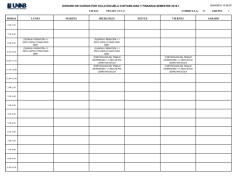 HORARIO DE CURSOS POR CICLO ESCUELA CONTABILIDAD Y