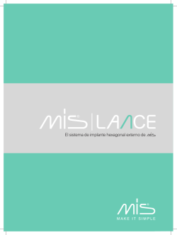 El sistema de implante hexagonal externo de