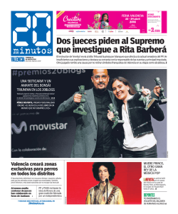 0422 : Valencia : 1 : Portada