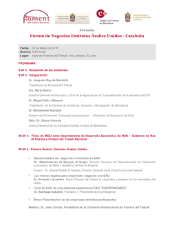 programa - Asociaci&oacute;n Espa&ntilde;ola de Franquiciadores