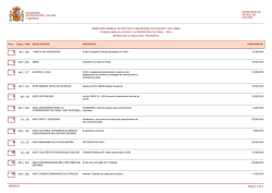 Listado de propuestos - Ministerio de Educaci&oacute;n, Cultura y Deporte
