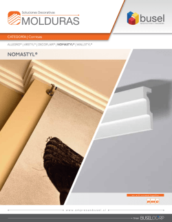 soluciones molduras -nomastyl