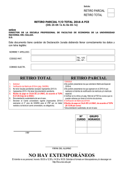 no hay extempor&aacute;neos - Universidad Nacional del Callao.