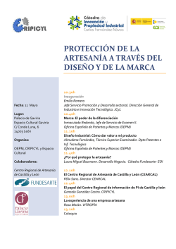 Programa - Oficina Espa&ntilde;ola de Patentes y Marcas