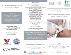 Triptico Manejo Avanzado de Heridas (Modif 19 de Abril)