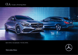 Descargar lista de precios del CLA Coup&eacute;  - Mercedes-Benz
