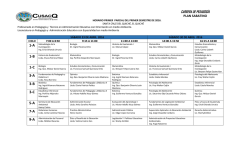 carrera de pedagog&iacute;a