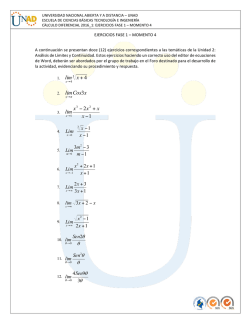 4 + x lim x Cos lim 3