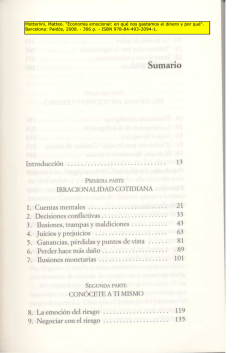"Econom&iacute;a emocional: en qu&eacute; nos gastamos el dinero y por qu&eacute;".