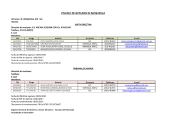 COLEGIO DE NOTARIOS DE MOQUEGUA