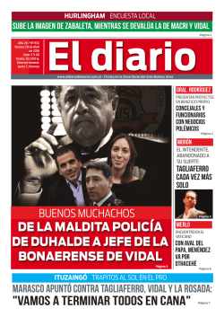 1 - Diario de Moron