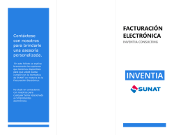 facturaci&oacute;n electr&oacute;nica