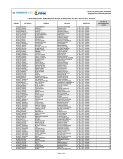 Sorteo Proyecto Sue&ntilde;os de Prosperidad en San Jos&eacute; del Guaviare