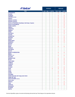 Cobertura Viajero Internacional