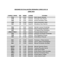 Reuniones de evaluaci&oacute;n ordinaria