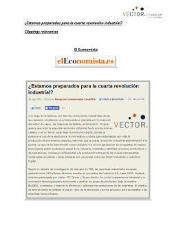 &iquest;Estamos preparados para la cuarta revoluci&oacute;n industrial?