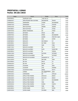 Lista Prestafull Lomas