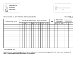Formato SA-06 - Movimiento Familiar Cristiano Cat&oacute;lico