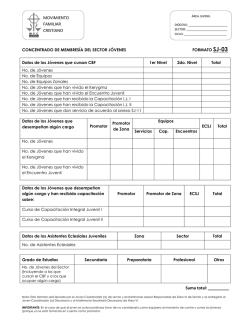 Formato SJ-03 - Movimiento Familiar Cristiano Cat&oacute;lico