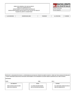 direccion general del bachillerato direccion administrativa