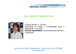 DRA. INGRID TOBAR GATICA