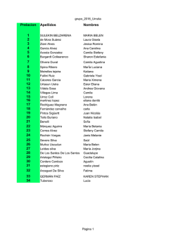 lista - Flor de Ceibo