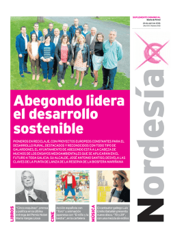 Abegondo lidera el desarrollo sostenible