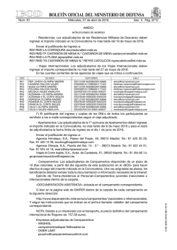 Instrucciones de Ingreso