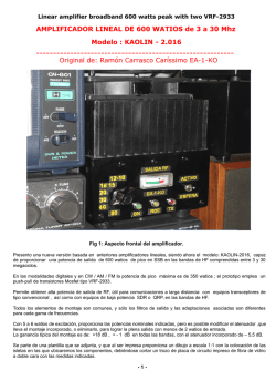 amplificador de 500 watios para hf