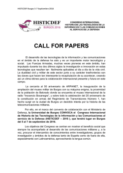 call for papers