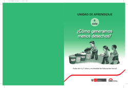 &iquest;C&oacute;mo generamos menos desechos?