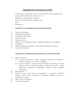 TRABAJO DE INVESTIGACI&Oacute;N