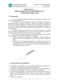 PR&Aacute;CTICA 3: SIMULACI&Oacute;N DE UN INCENDIO EN UN T&Uacute;NEL DE