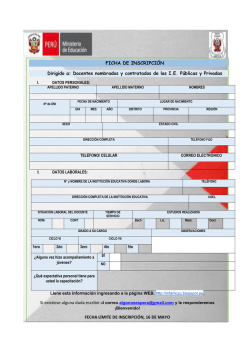 Proyecto de Acompa&ntilde;amiento y Orientaci&oacute;n Escolar