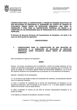 CONDICIONADO  - Ayuntamiento de Pamplona