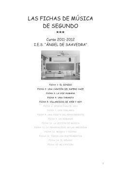 3.- Una canci&oacute;n - IES Fuente &Aacute;lamo
