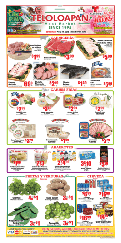 Descargar Especiales - Teloloapan MeatMarket