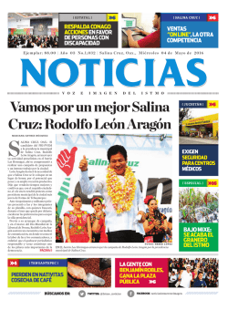 NOTICIAS Voz e Imagen de Oaxaca