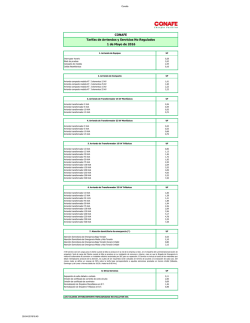 Tarifas-de-Servicios-No-Regulados-CONAFE-Mayo-2016