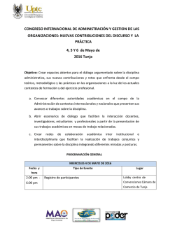 Programaci&oacute;n General