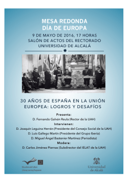 mesa redonda d&iacute;a de europa